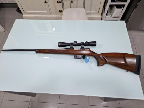 Retirado de la venta.

Hola, vendo CZ 527 Lux en calibre 222. Está en perfecto estado. Gatillo con pelo.
Incluye:
Monturas 10