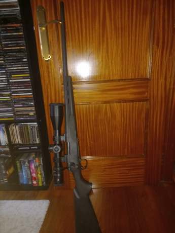 Buenas compañeros, un amigo tirador vende este escelente Rifle para hacer un hueco en el armero.
 Remington 00