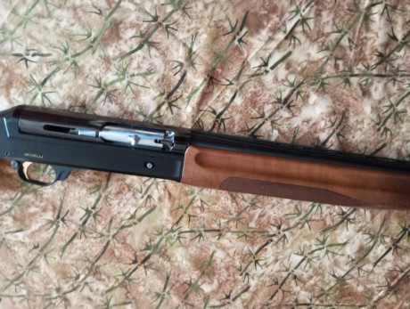 Benelli Premiun Superligera 12/76 con banda, caño de 66cm, esta perfecta poco uso y bien cuidada, con 01