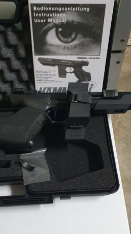 Pongo en venta esta Hammerly sp20 en calibre 32 ful equipada.
Contrapeso delantero
Disparador deportivo
Cazavainas
Dos 00
