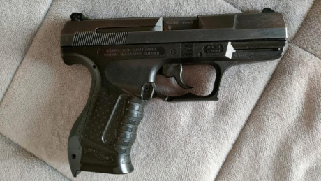 Buenos días, por razones de espacio y uso, vendo mi Walther P99 AS de 9mm, con maletín (no original), 02