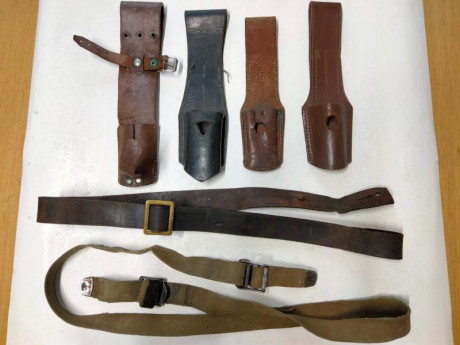 Hola a todos
Pongo a la venta 4 tahalis 
El primero es Sueco marron   VENDIDO , 
el segundo negro de la 00