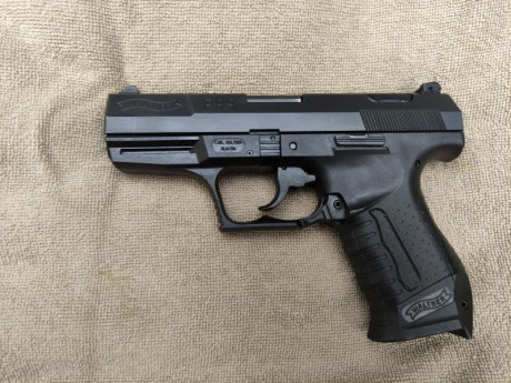 Buenos días.

Por cambio de destino, vendo pistola Walther P99 AS.
El arma está nueva, ya que no habrá 01