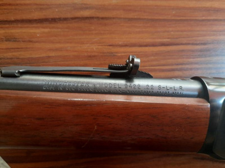 Buenas a todos,

Pongo a la venta esta preciosa carabina Winchester 9422 del calibre 22. Está fabricada 00