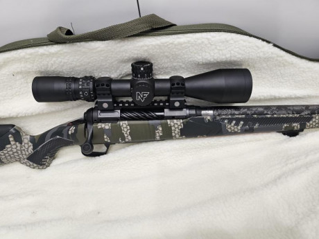 Vendo savage 110 ultralite camo.
rifle con 50 tiros entre rodaje y puesta a punto, calibre 6.5 creedmor, 01