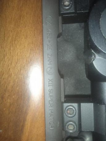 Vendo carabina de cerrojo CZ 452-2E ZKM XII Supermatch calibre .22lr con visor Konus Konuspro M30, 8.5-32 00