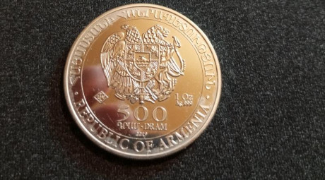 de plata pura bullion   onza del arca de Noé de 2019.

Preferiblemente entrega en mano en Valladolid o 00