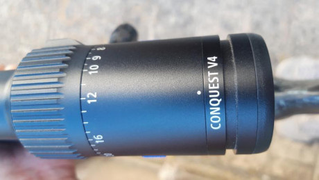 Se vende visor zeiss conquest 6-24 × 50. El visor está como nuevo. Torreta balística y control de paralelaje. 01