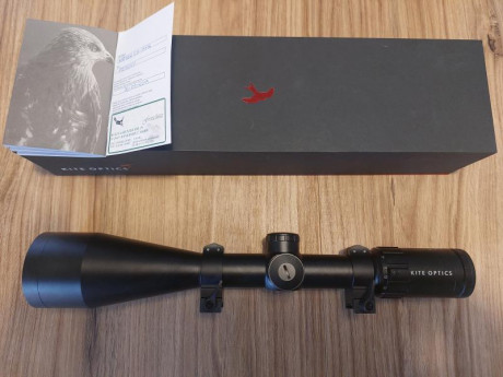 Mira telescópica Kite Optics ksp hd2 2.5-15x56

Ni una sola marca. Está en perfecto estado. 30 años de 00