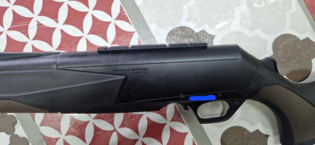 Se vende browning bar mk3 con seguro Hc, calibre 30-06, cargador extraíble y cañón acanalado, rosca en 01