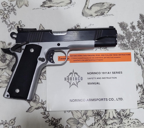 Un amigo mío vende esta Norinco del 45 ACP con pocos tiros efectuados. Su tlfno es 637706422 a nombre 01
