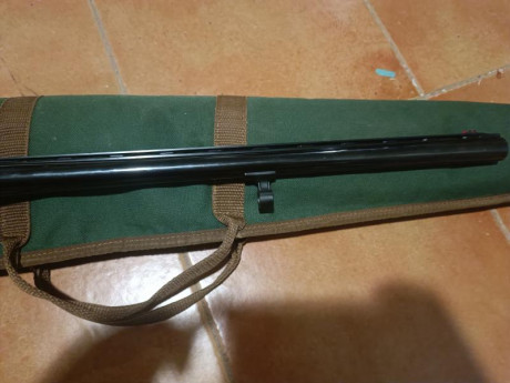 Vendo cañón especial becada válido para Benelli montefeltro, Benelli Crío, super 90, etc. El cañón mide 171