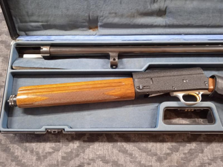 Un amigo vende collera de escopetas FN auto5

- una es calibre 20/70, báscula de acero, cañón de 71cm, 22