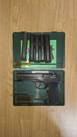 Muy buenas al foro. 
Con mucha pena,  pongo a la venta una STAR 30M en perfecto estado.
El arma va de 02