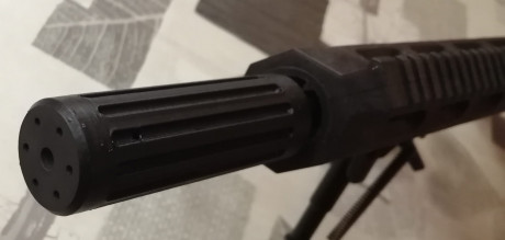 Vendo esta Ruger 10/22, tuneada:
-Kit chasis Archangel 556 ar15 style
-bocacha simulando silenciador
-cargador 12