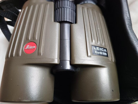Ya no los pienso usar y por tal motivo los saco a venta.
- Leica Trinovid 8x42, en muy buen estado. Con 10