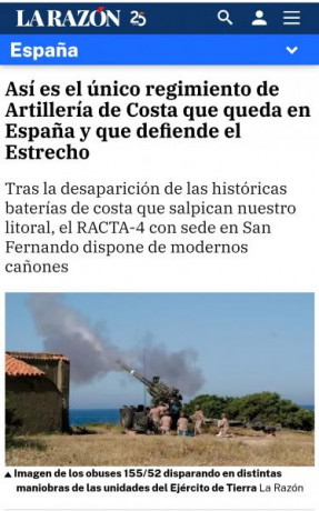 Siempre me ha llamado la atención la diferencia existente entre los calibres de artillería terrestre (105, 60