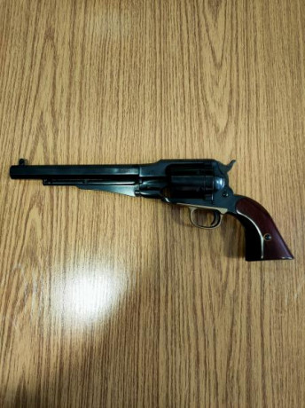 Vendo Revolver Uberti 1858 army conversión
Cal 45LC. Cañon de 8 pulgadas. Guiado en la F
Prácticamente 00