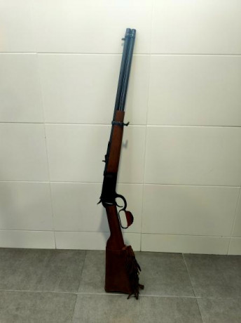 Vendo rifle palanquero Rossi puma winchester 1892
Cal 45LC. Cañon de 20 pulgadas.
Prácticamente nuevo. 02