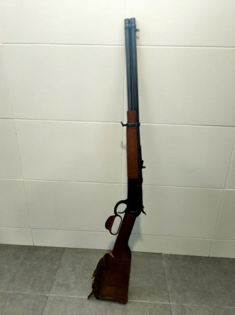 Vendo rifle palanquero Rossi puma winchester 1892
Cal 45LC. Cañon de 20 pulgadas.
Prácticamente nuevo. 01