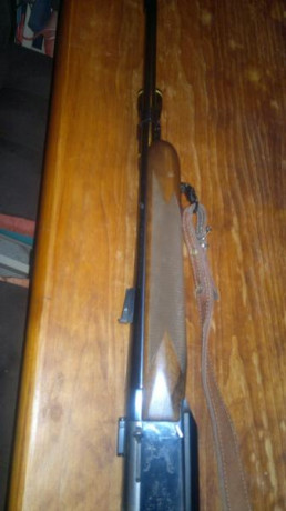 rifle semiautomatico modelo safari  en calibre 300 wm   con monturas appel  y visor luger   usado  muy 00