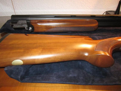 Hola.
Pongo a la venta, Beretta S687 Sporting.
Cañón de 71cm, banda ancha con 5 polichok originales Beretta,selector 01