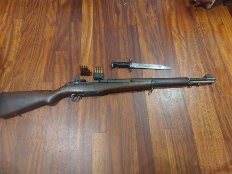 Hola buenas, acabo de adquirir un m1 garand de 1943 en estado impecable, me gustaría contactar con poseedores 52