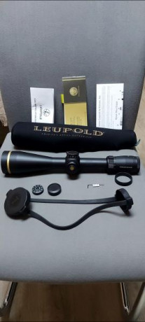 Visor leupold vx6i 3-18x50 tubo de 30mm ligero (585g) bien cuidado, Tubo sin marcas de anillas,lentes 01