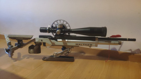 Hola, un amigo deja el field tarjet y se vende su equipo. Visor Big Nikko y la carabina está muy equipada, 01
