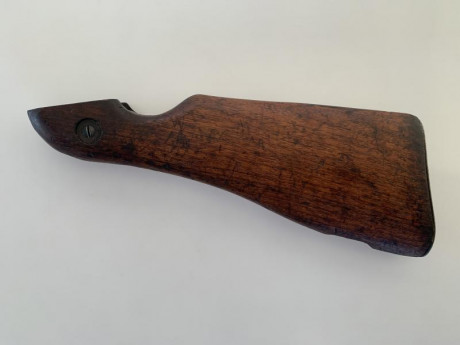 En venta culata original Auto-Ordnance procedente de subfusil Thompson M1A1. Creo que es el modelo para 02