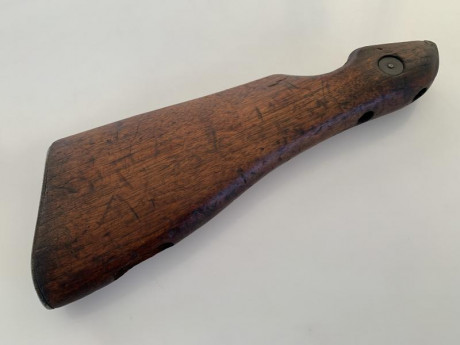 En venta culata original Auto-Ordnance procedente de subfusil Thompson M1A1. Creo que es el modelo para 00