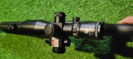 En venta Gamo Arrow comprada hace un mes se da con caja,  factura , funda y  mira 2.5x10x40 reticula milt 00