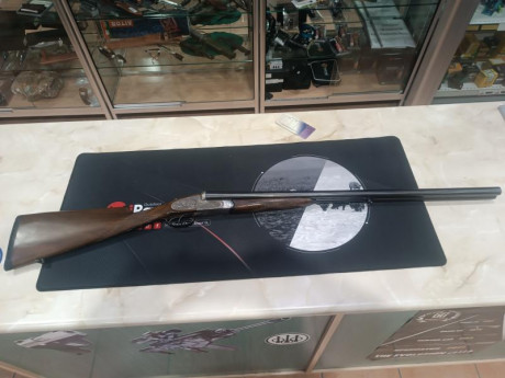 :sniper Escopeta superpuesta Benelli urbino, pavonada, perfecto estado
Escopeta sarrasqueta paralela del 02