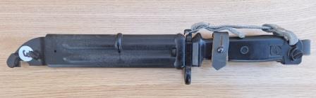 Mas bayonetas en venta.
Bayoneta AKM Tipo I-Cuchillo bayoneta para usar en el fusil de asalto Kalashnikov 20