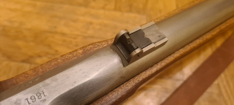 APALABRADO      Vendo Sprinfield de euroarms con pocos tiros, 3 rayas,  madera con veta clara y oscura. 10