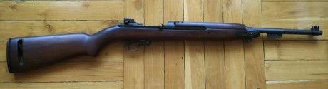 Pongo a la venta esta Carabina 30M1 , un clásico entre los rifles militares. Lleva escrito el peso de 02