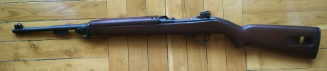 Pongo a la venta esta Carabina 30M1 , un clásico entre los rifles militares. Lleva escrito el peso de 01