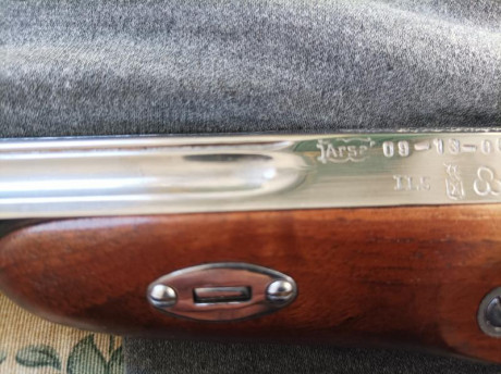 Vendo pistola Arsa modelo imperio TL.
Cañón microestriado.
Alza regulable en altura y gatillo con pelo.
La 20