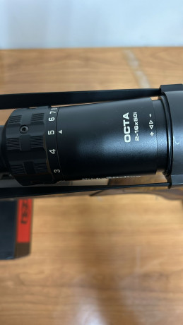 Se vende FN long track elite 300WM, con anillas warne visor Nikko stirlling con solo tres disparos para 00