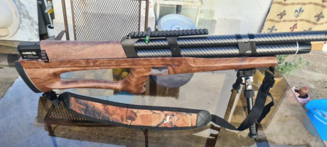 SE VENDE  HUBEN K1 Calibre 6.35 mm
-	El rifle Huben K1 es uno de los bullpup PCP semiautomáticos PICATTINI, 00
