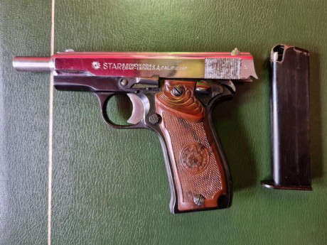 Vendo Star Super S calibre 9 corto.

   GUIADA EN F   

La vendo en mano en  Madrid  Centro (Intervención 02