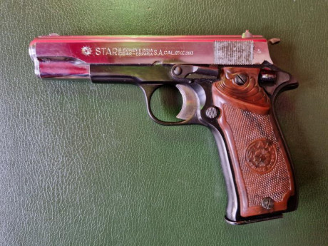 Vendo Star Super S calibre 9 corto.

   GUIADA EN F   

La vendo en mano en  Madrid  Centro (Intervención 00
