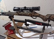 Buenas tardes
Pongo en venta rifle de cerrojo Haenel J10 cal.270W excelente rifle Aleman con gatillo al 01