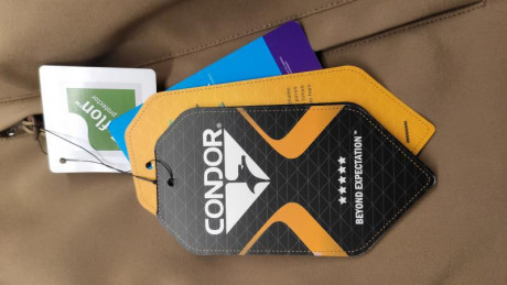 Chaqueta Condor Summit Softshell, la versión nueva, color Coyote Tan arena, talla L, totalmente nueva 10