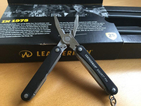 Leatherman Squirt Ps4, usada pero 3n perfecto estado de uso. Modelo descatalogado.

46 euros portes incluidos 30