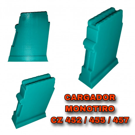 Se venden cargadores monotiro nuevos a estrenar, para carabinas:

CZ 452 / CZ 455 / CZ 457

Precio: 10 02