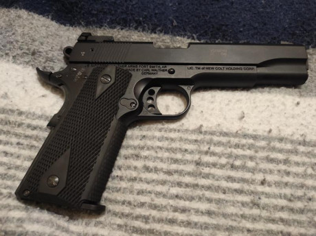 VENDIDA !!!! Magnífica 1911 del calibre 22lr esta nueva la compré como capricho y la he usado 4 tiradas 20