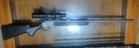 Vendo fusil de Avancarga moderno, por dejar la caza, está como nuevo, repito como nuevo!!! Vortek ardesa, 50
