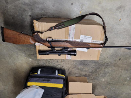 Rifle Sauer mod. 202 para zurdo en calibre 270 win. incluye monturas apel y visor zeiss de carril diavari 01