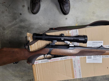 Rifle Sauer mod. 202 para zurdo en calibre 270 win. incluye monturas apel y visor zeiss de carril diavari 00